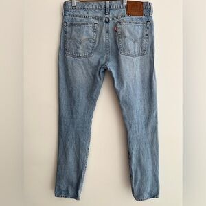 LEVI’S Premium 510 Men's Light Wash Jeans 5 Pocket Skinny Style Contemporary